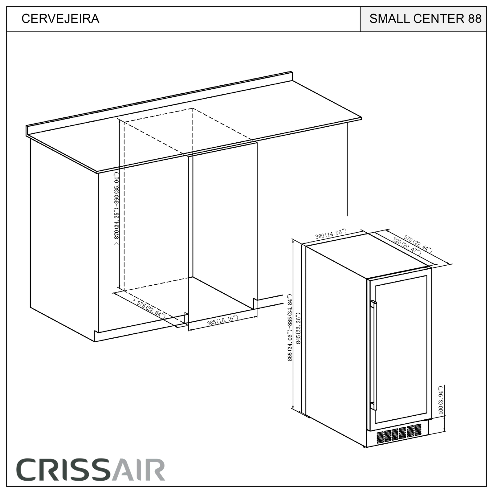 Cervejeira Beer Center Small (CBC 88)